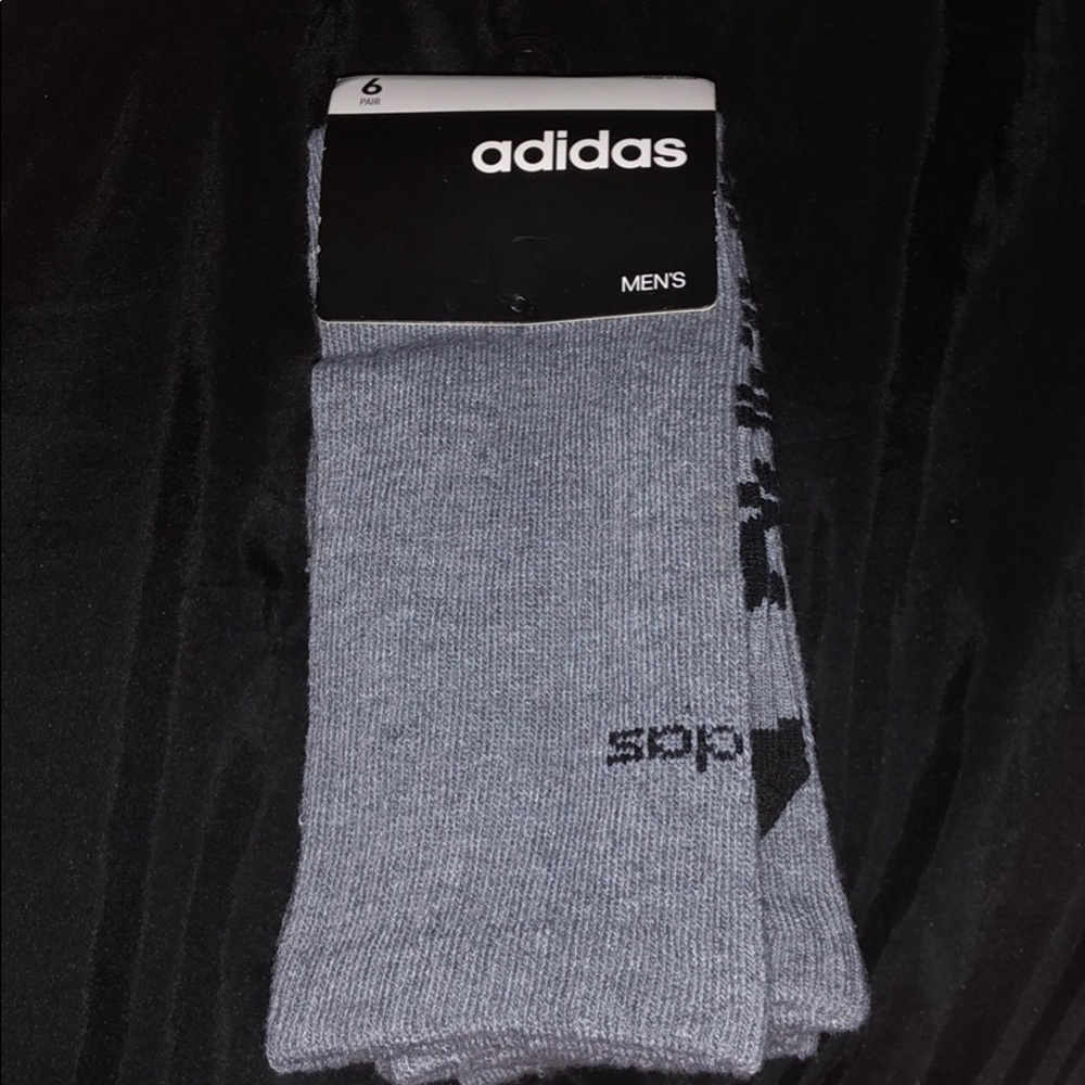 Adidas 6 pair socks